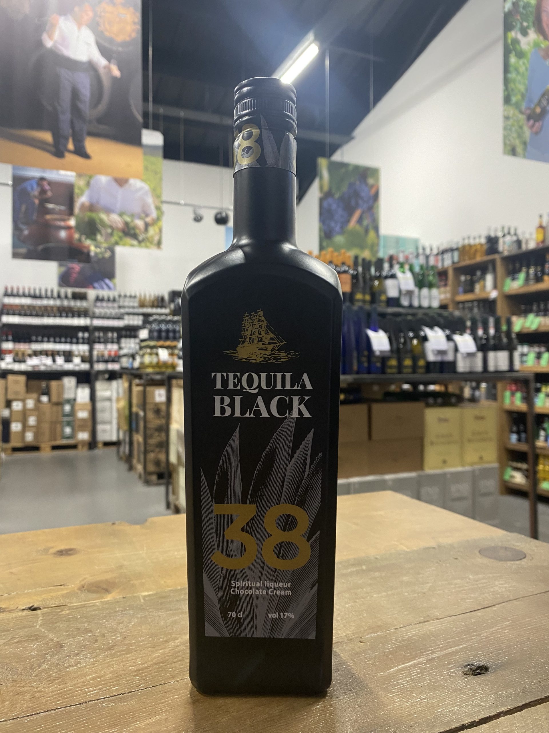 Crema de Tequila Black