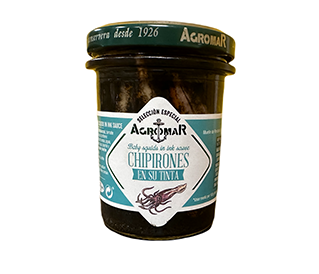 Agromar Chipirones en su tinta (glass jar 190g)